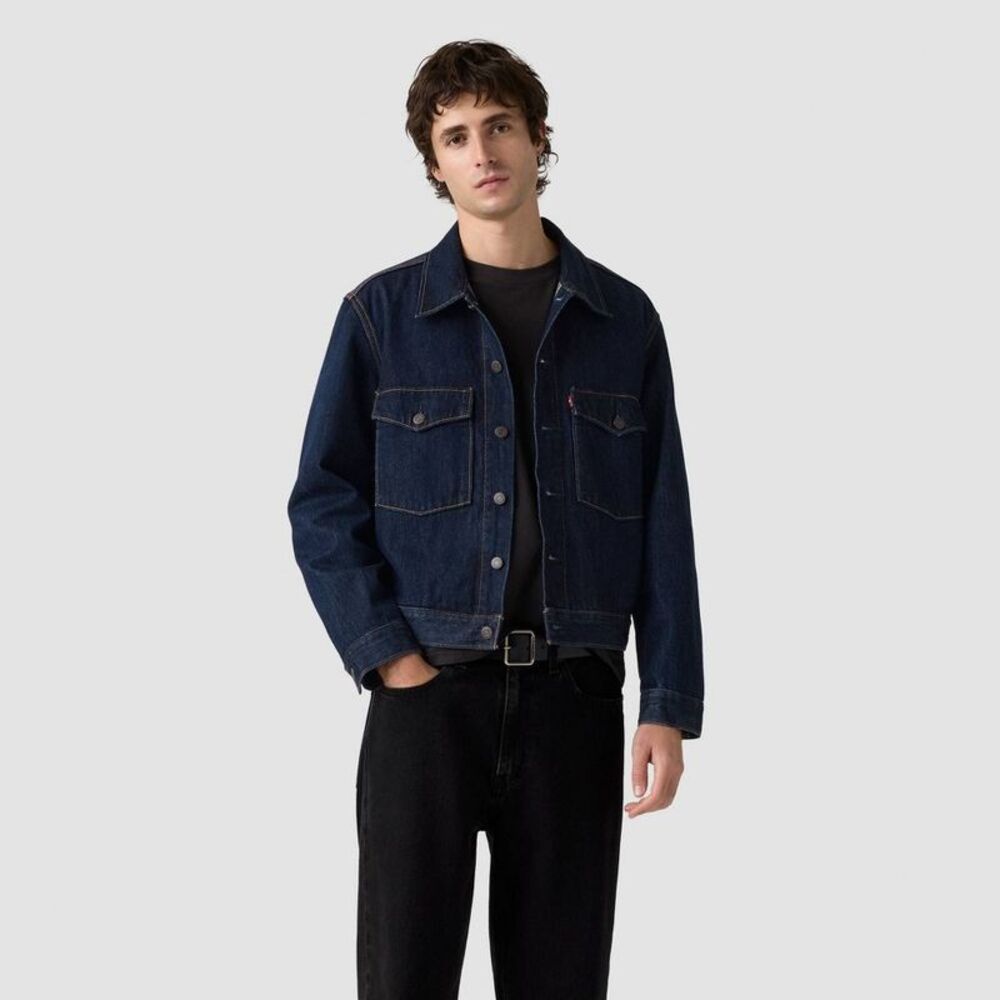 Levi's Men's Relaxed Fit Trucker Jacket - Embarcadero Rinse XXL